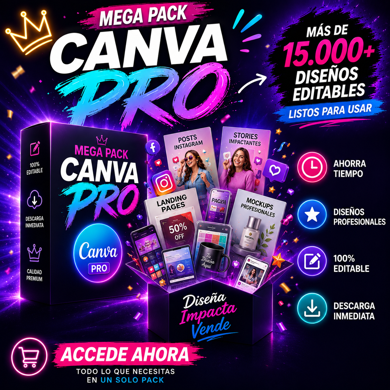 Mega Pack Canva Pro